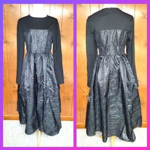 STYLEWE Midi Black Dress